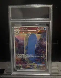 Pokemon TCG Wailord 162/159 - Illustration Rare - Journey Together NM - Image 1