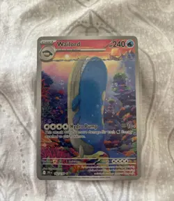 Wailord 162/159 - Illustration Rare - SV09: Journey Together - Pokemon TCG - Image 1