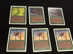 Mtg Unlimited Green Lot-41 Cars Gaea’s Liege,Cockatrice. Played - Image 4