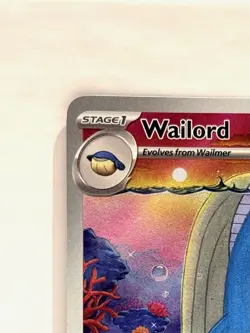 Wailord 162/159 Illustration Rare Journey Together Pokemon Card TCG NM - Image 2