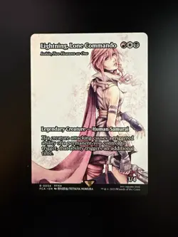 MTG Final Fantasy English Lightning, Lone Commando Showcase 0054 Non-Foil - Image 1