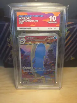 Wailord 162/159 ACE 10 Illustration Rare Journey Together Pokemon TCG - Image 1
