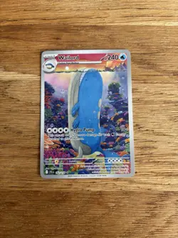 Pokemon TCG Wailord Special Illustration Rare Journey Together 162/159 Mint - Image 1