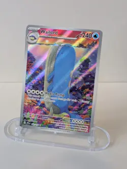 Pokemon TCG Journey Together Wailord Illustration Card 162/159 NM Condition - Image 1