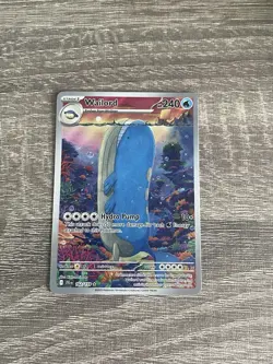 Pokemon TCG Wailord Special Illustration Rare Card Journey Together 162/159 - Image 1