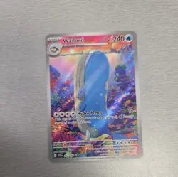 Pokemon TCG Wailord Special Illustration Rare Card Journey Together 162/159 - Image 1
