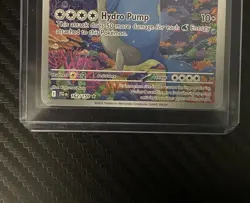 Pokemon TCG Wailord 162/159 Illustration Rare Holo SV09 Journey Together HP240 - Image 3