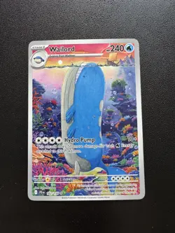 Pokemon TCG Wailord Special Illustration Rare Card Journey Together 162/159 - Image 1