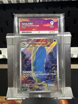 Pokemon TCG Wailord Illustration Rare Journey Together 162/159 ACE 9 - Image 1