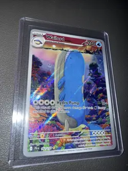 Pokemon TCG Wailord Special Illustration Rare Card Journey Together 162/159 - Image 1