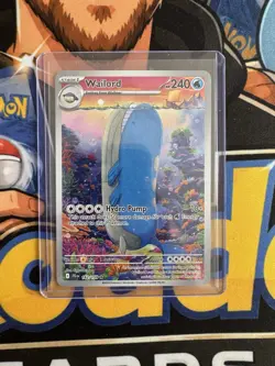 Pokemon TCG Wailord Special Illustration Rare Card Journey Together 162/159 - Image 1