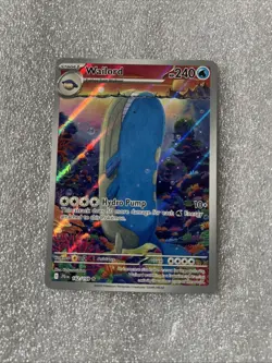 Pokemon TCG Wailord Special Illustration Rare Card Journey Together 162/159 - Image 1