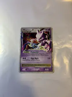 Mewtwo LV.X DP28 Black Star Promo 2008 Holo Rare Pokemon Card TCG - Image 1