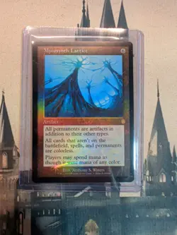 MTG English Mycosynth Lattice NM Foil Promos: Judge - Image 1