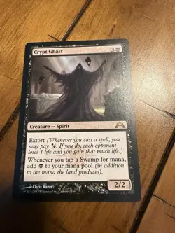 Magic: the Gathering Crypt Ghast Gatecrash Regular Card #61 NM - Image 1