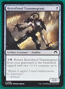 Retrofitted Transmogrant (Foil) - Modern Horizons 3 MH3 #106 - Magic MTG Card - Image 1
