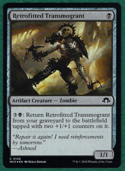 Retrofitted Transmogrant (Foil) - Modern Horizons 3 MH3 #106 - Magic MTG Card - Image 2