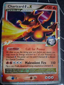 Nintendo Pokemon TCG Holo 2-Card Lot Charizard G LV.X 143/147 Darkrai DP19 - Image 1