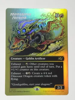 Draconautics Engineer (Borderless) (First-Place Foil) Aetherdrift Foil - Image 1