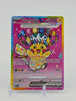Pokemon Pikachu ex 277/217 Ascended Heroes SIR Special Illustration Rare NM Card - Image 3