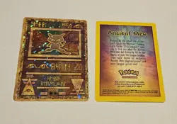 Pokemon TCG Ancient Mew Promo Holo Rare Card 1999/2000 Including Details Card - Image 3