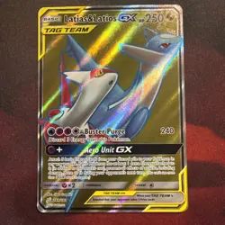 Pokemon Latias & Latios GX Team Up Holo Full Art Ultra Rare Card #169/181 - Image 1