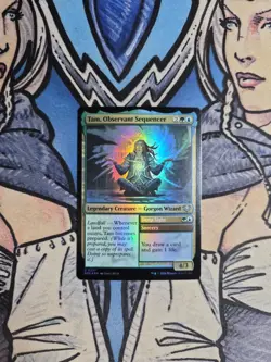 1x Tam, Observant Sequencer FOIL - NM/M SOS MTG Magic - Image 1