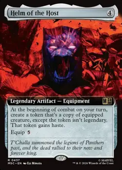 Helm of the Host X1 EXTENDED ART-NM/M- Commander: Marvel Super Heroes - Image 1
