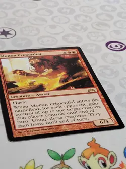 C4713 MAGIC MTG GATECRASH MOLTEN PRIMORDIAL #101 LP RARE - Image 2