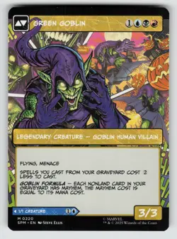 Norman Osborn (Borderless) *Non-Foil* SPM 220 NM - Image 2