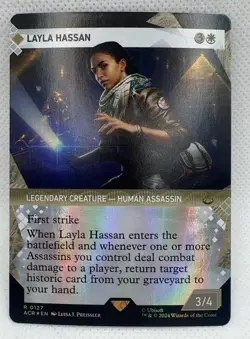 Layla Hassan Showcase 127 Universes Beyond: Assassin's Creed Foil Showcase R ... - Image 1