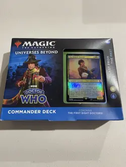 Magic the Gathering Doctor Who Blast from the Past Commander Deck Sealed - Image 1