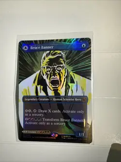 Bruce Banner (0390) X1 BORDERLESS FOIL-NM/M- Marvel Super Heroes - Image 1