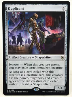 Duplicant NM/M* Aetherdrift Commander ENGLISH 0054 mtg -UnltdCards - Image 1