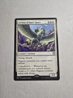 Archon of Sun's Grace Commander: Secrets of Strixhaven Regular - Image 1