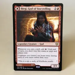 MTG Birgi, God of Storytelling - KHM NM - Image 1