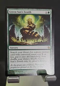 Green Sun's Zenith Mirrodin Besieged Regular Nm - Image 1