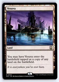 Vesuva 404 Rare Commander: Modern Horizons 3 Magic: The Gathering NM - Image 1