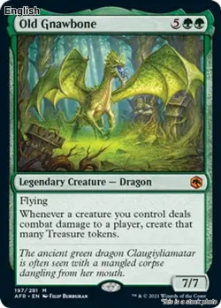 Old Gnawbone EN [AFR - 197] - LP TCG MTG - Image 1