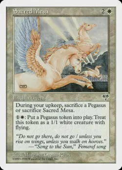 Sacred Mesa Anthologies Light Play LP MTG Magic DNA GAMES - Image 1