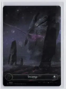 MTG - Swamp - Galaxy Foil - Edge of Eternities - Magic the Gathering - Image 1