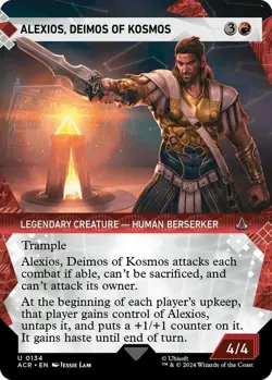 Alexios, Deimos of Kosmos (Showcase) *FOIL* - Universes Beyond: Assassin's Creed - Image 1