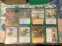 Custom EDH Mtg Commander Deck Toph, Hardheaded Tutor Earthbending landfall - Image 2