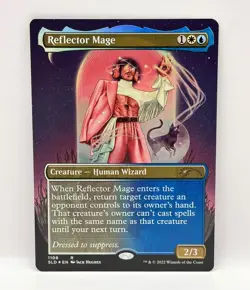 Reflector Mage (Borderless) (Foil) 1108 2022 MTG Magic The Gathering Secret Lair - Image 1