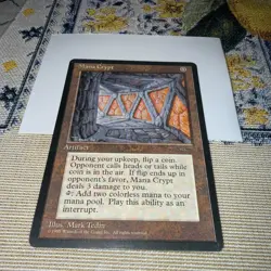 Mana Crypt 1995 Magic the Gathering - Media Promo Regular LP / MP - Image 1