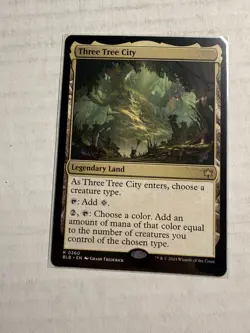 Three Tree City 260 Rare Bloomburrow Magic: The Gathering Near Mint - Image 1