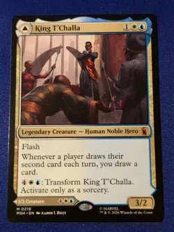 King T'Challa [Marvel Super Heroes] Near Mint Rare 219 - Image 1