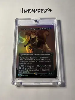The Unbeatable Squirrel Girl - MTG Marvel Super Heroes Logo FOIL! MSH 0371 - Image 3