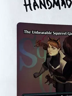 The Unbeatable Squirrel Girl - MTG Marvel Super Heroes Logo FOIL! MSH 0371 - Image 5