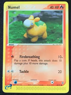 Numel 69/97 Common Pokemon Dragon Pokemon TCG LP - Image 1